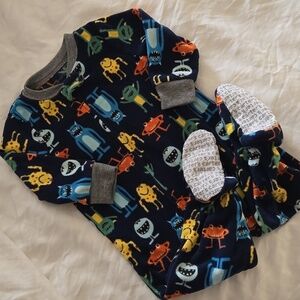 Carter's fleece sleeper, 9 months